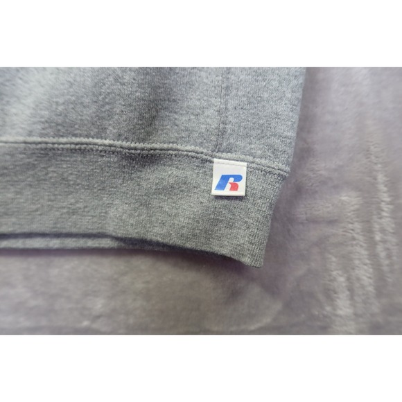 ECU East Carolina University Pirates Gray Crew Neck Sweatshirt Men's Size S - Picture 4 of 8